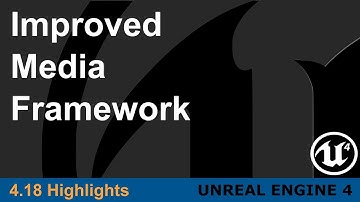Unreal Engine 4.18 - Improved Media Framework Highlight