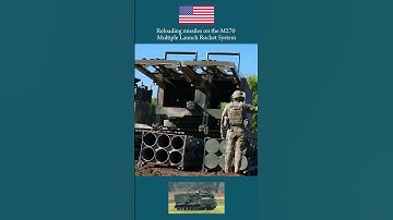 Reloading missiles on the M270 MLRS