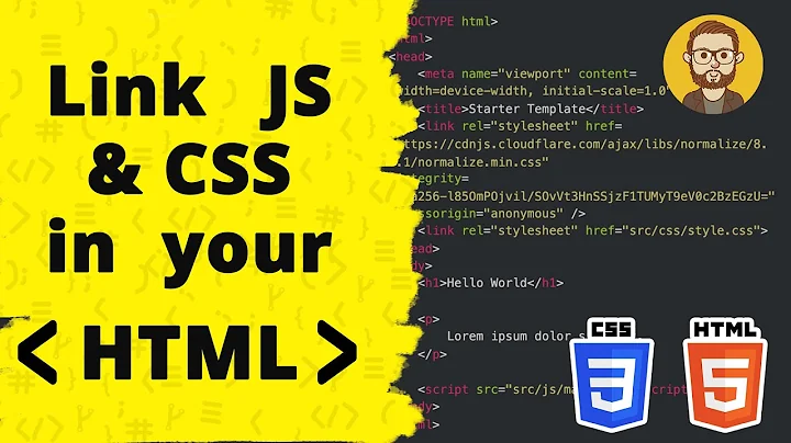 How to add CSS & Javascript to your HTML