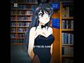 "Lonely"|Mai Sakurajima| #anime #vintage #maisakurajima #bunnygirlsenpaiedit