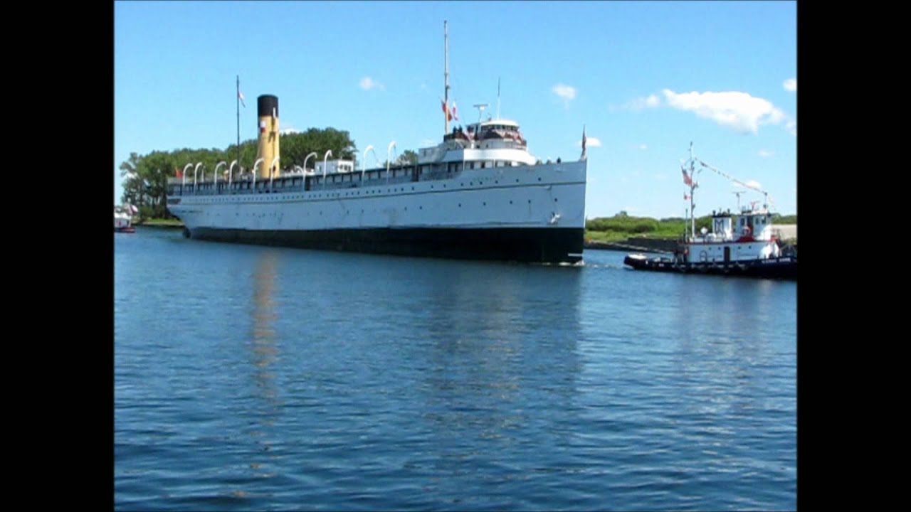 S. S Keewatin Steamship Coming Home to Port McNicoll Ontario YouTube
