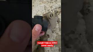 Trijicon Mro Ez Cover Install Method