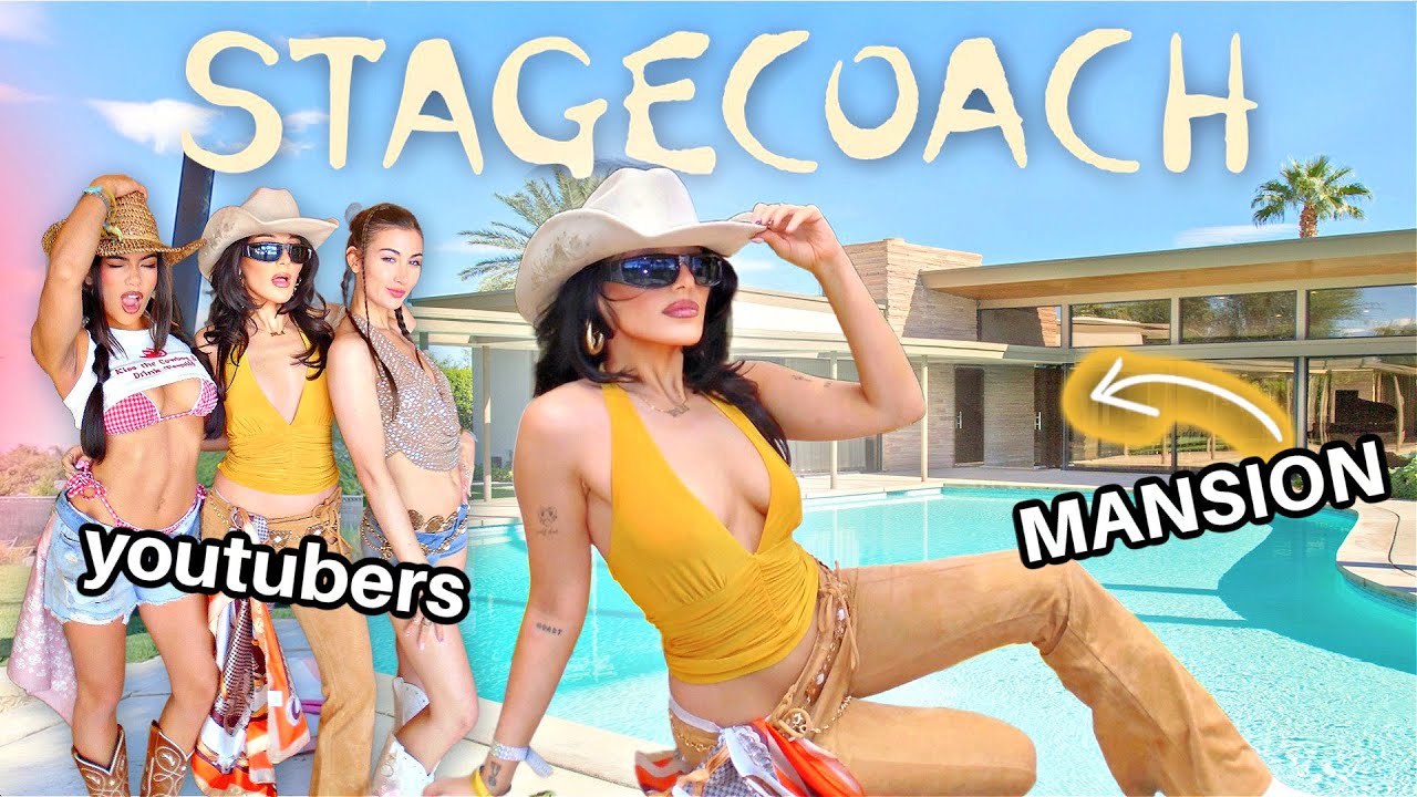 I Went on a Brand Trip w/ the OG Youtubers 👀 (STAGECOACH 2025 VLOG)