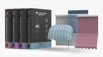 Houdini Digital Asset - Awning Generator - DIP | Mellowmesher