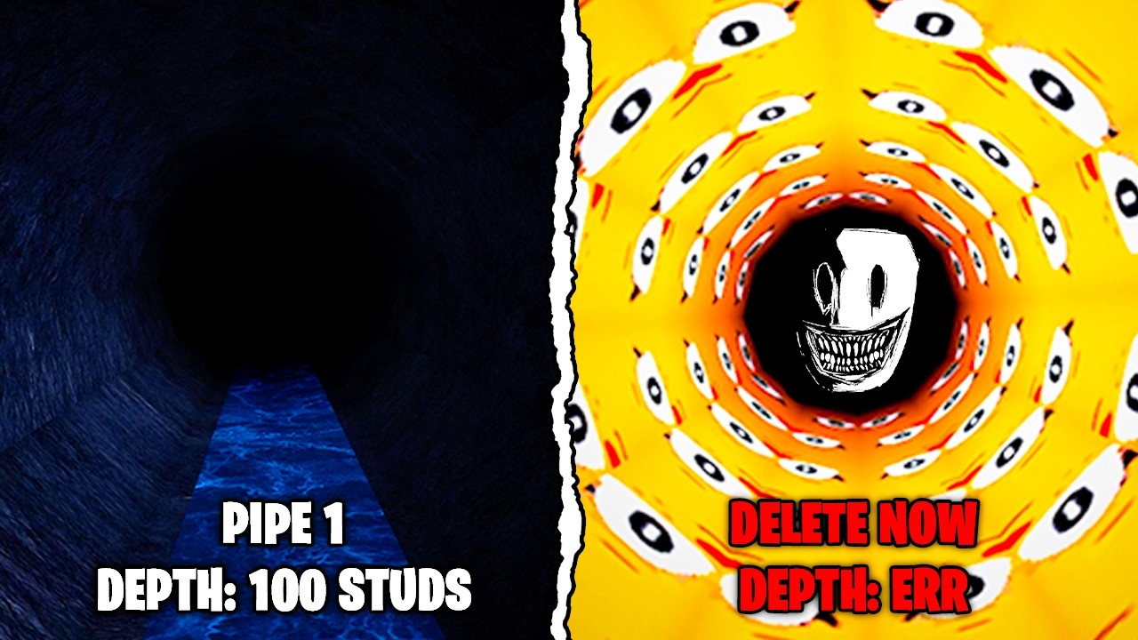 Flood Escape V1.7 - Full Game + ALL (Secret) Pipes