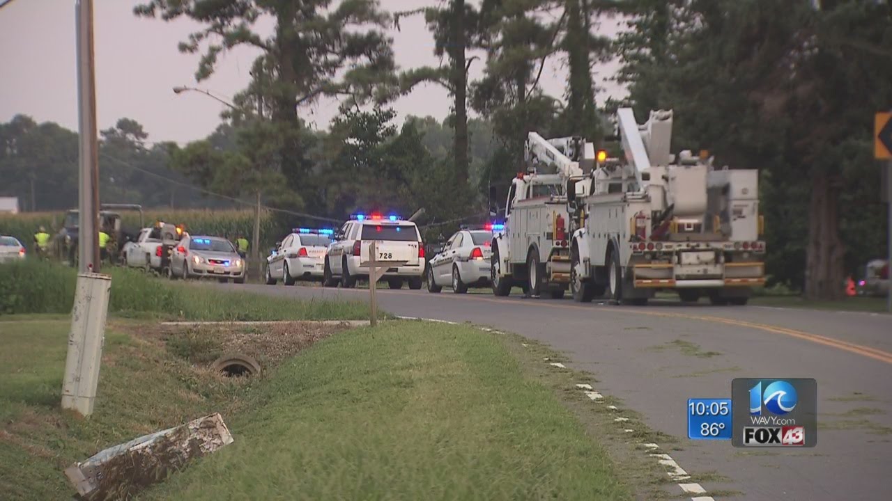 Serious accident on Princess Anne Road in Virginia Beach YouTube