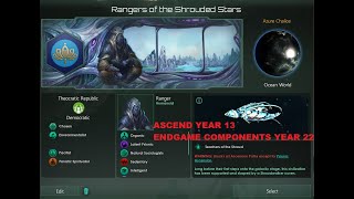 Stellaris: BEST Rush build of 4.1 Everyclick Chosen/Environmentalist: 13 year ascend/22 year endgame