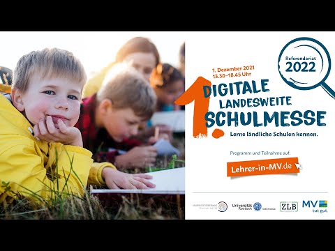 1.DIGITALE LANDESWEITE SCHULMESSE - Lerne ländliche Schulen kennen.