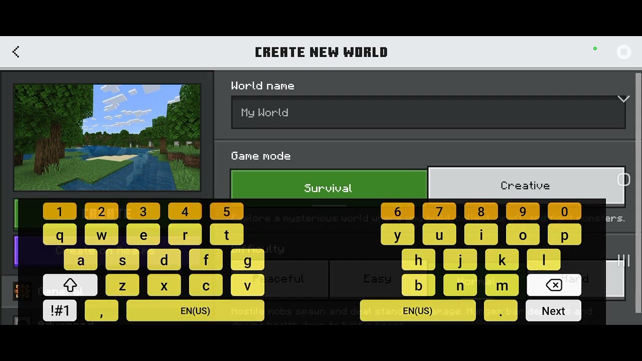 Minecraft java UI