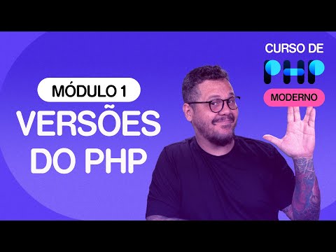 As versões do PHP e seus recursos  - @CursoemVideo  de PHP - Gustavo Guanabara