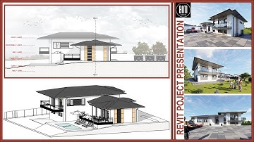 REVIT  ELEVATION VIEW PRESENTATION USING ANOTHER PROJECT