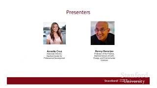 Stanford Webinar: System Innovation  Strategies for tackling complexity and scale