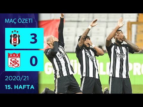 ÖZET: Beşiktaş 3-0 DG Sivasspor | 15. Hafta - 2020/21