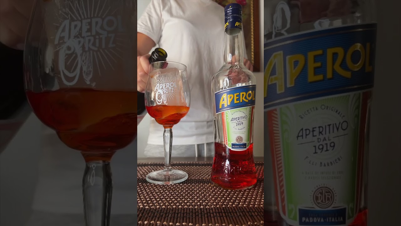 APEROL TEA SPRITZ (is it your cup of tea or what?)