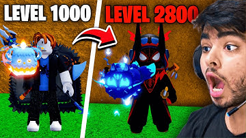 Noob To Max But Every 100 Levels I Have To Roll A Fruit Blox Fruits #10