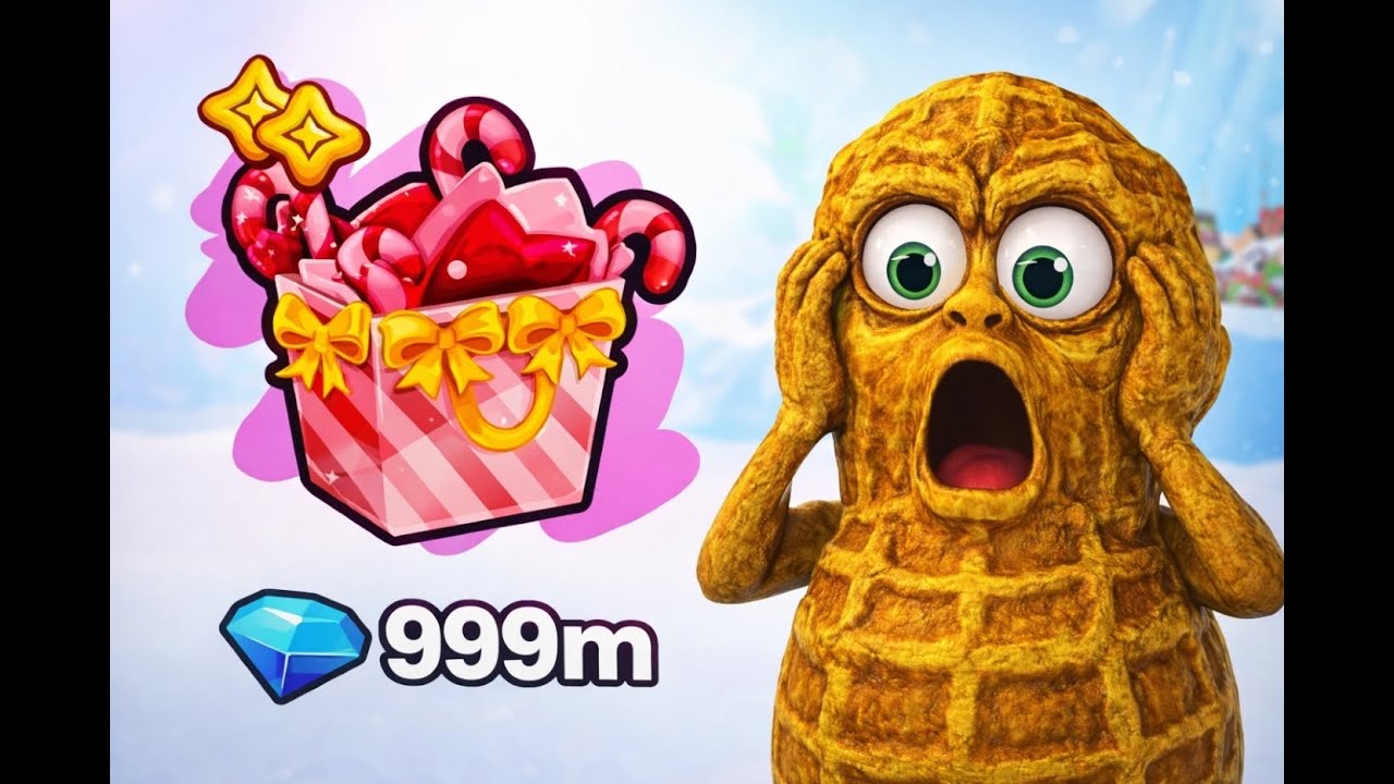 Peanut spends alot of gems opening gift bags in ps99