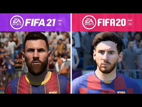 FIFA 21 Vs FIFA 20 Graphics Comparison (PS4 Pro)