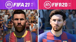 FIFA 21 vs FIFA 20 Graphics Comparison (PS4 Pro)