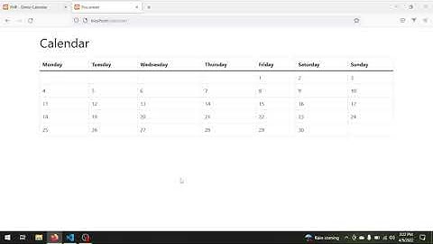 How to Create a Simple Calendar in PHP