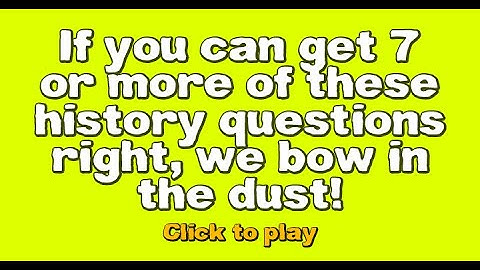 Test Your Knowledge: 10 Fascinating Trivia Questions You Need to Try!