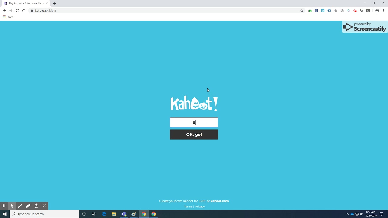 i found a weird kahoot game pin that actually works YouTube