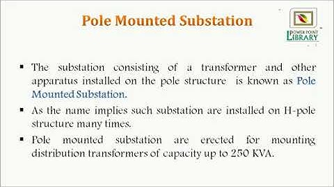 Pole Mounted Substation