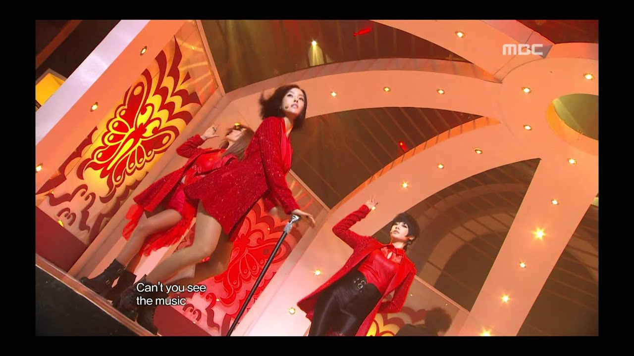T-ARA - CRY CRY 티아라 - 크라이 크라이 Music Core 20111119