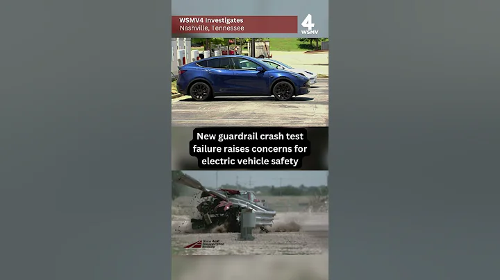 New guardrail crash test failure raises concerns for electric vehicle safety
