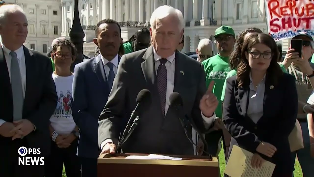 WATCH: Maryland Democratic lawmakers react to government shutdown at news conference