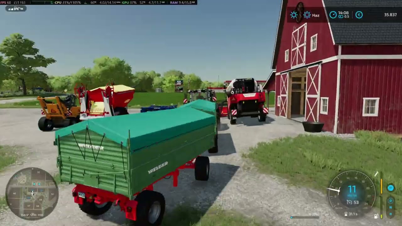 FARMİNG SİMULATÖR 22 EKİN VE TAŞ SATIŞI BÜYÜK GÜBRE GÖREVLERİ BÖLÜM 47