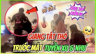 [ Vlog Troll ] Giang Tát Thỏ trước mặt TUYỀN XU VÀ NHƯ xem phản ứng …🤭😂 | Bé Thỏ TV