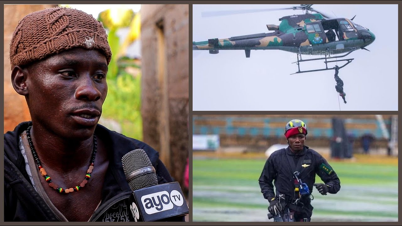 MUUZA MADAFU IKULU NI KOMANDO ALIYETUA NA HELIKOPTA KATUONESHA ANAPOISHI UKIJA VIBAYA NAKUKALISHA