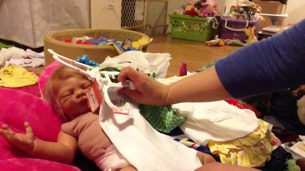 My reborn baby clothing Haul from Target... with Chadney YouTube