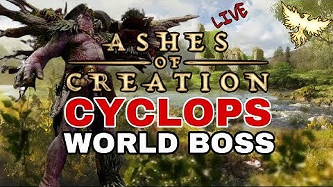 Ashes Of Creation World Boss - May Development Update Livestream
