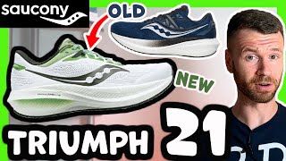 What Changed? | 2023 Saucony Triumph 21 Review | PWRRUN+ Foam | Unique Insert?