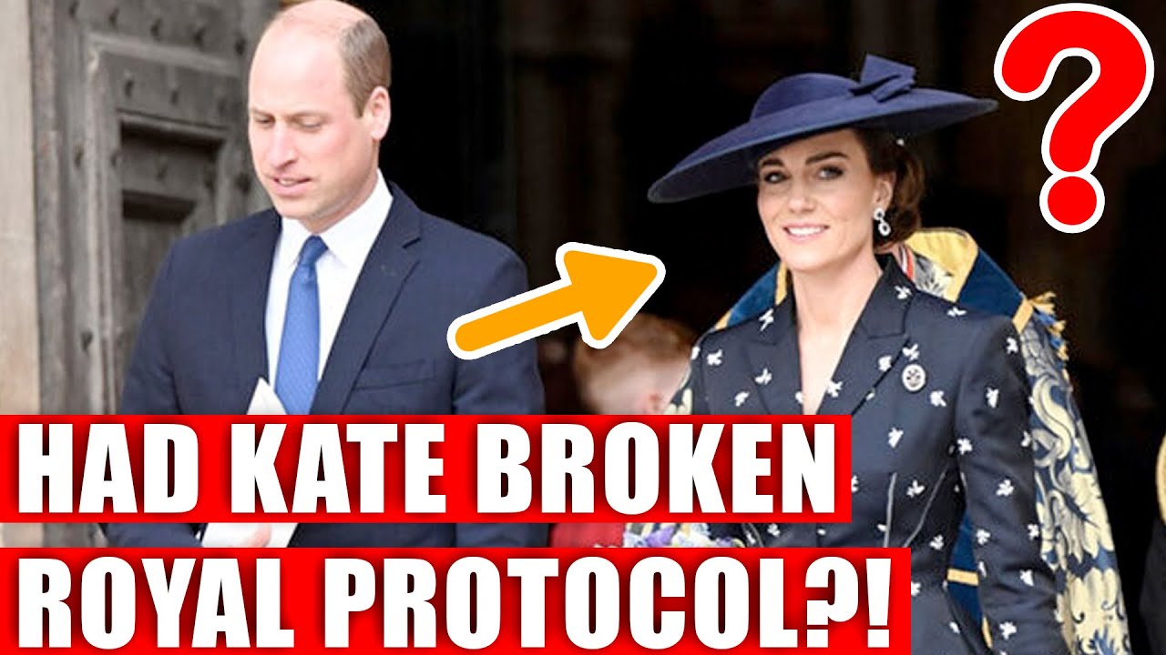 NO ONE EXPECTED! DID PRINCESS CATHERINE OF WALES REALLY BREAK ROYAL PROTOCOL?