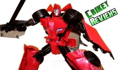 Transformers Robots in Disguise 2015 - Sideswipe (Warrior Class) Review