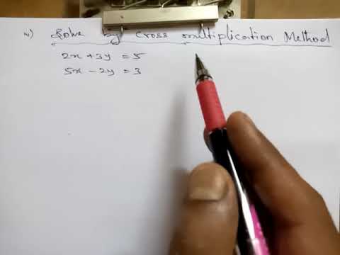 Maths Senthil - X -  chapter 3 - Video 11