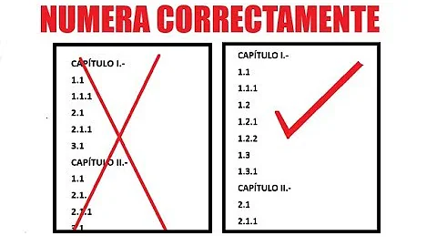 Como numerar capítulos Word?