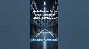 How to Find the Current Travel Distance of AGV in AGV Module