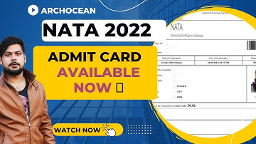 💥💥NATA 2022💣 ADMIT CARD💣 IS 💥AVAILABLE NOW 💥