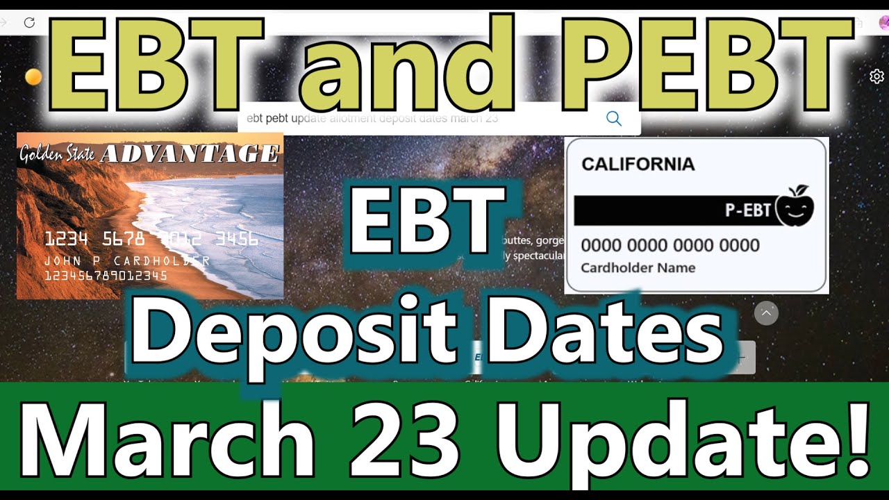 Deposit Dates EBT Apply PEBT EBT Card 234 All States Allotment 15