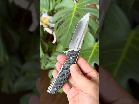 Venom II M390 Hollow Drop Point Kevin John Carbon Fiber Titanium Frame lock folder  Tritium