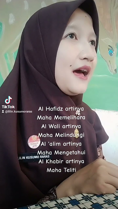 Lagu pembelajaran asmaul husna kelas 2