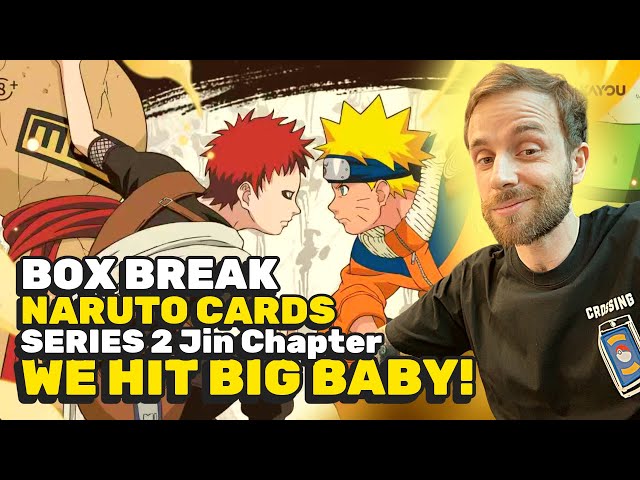 NARUTO BOX BREAK: Kayou English Series 2: Jin Chapter (HUGE HIT