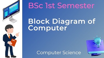 Block diagram of Computer  |  BSc 1st Semester  |  Computer Science |  AP Degree | New Syllabus |