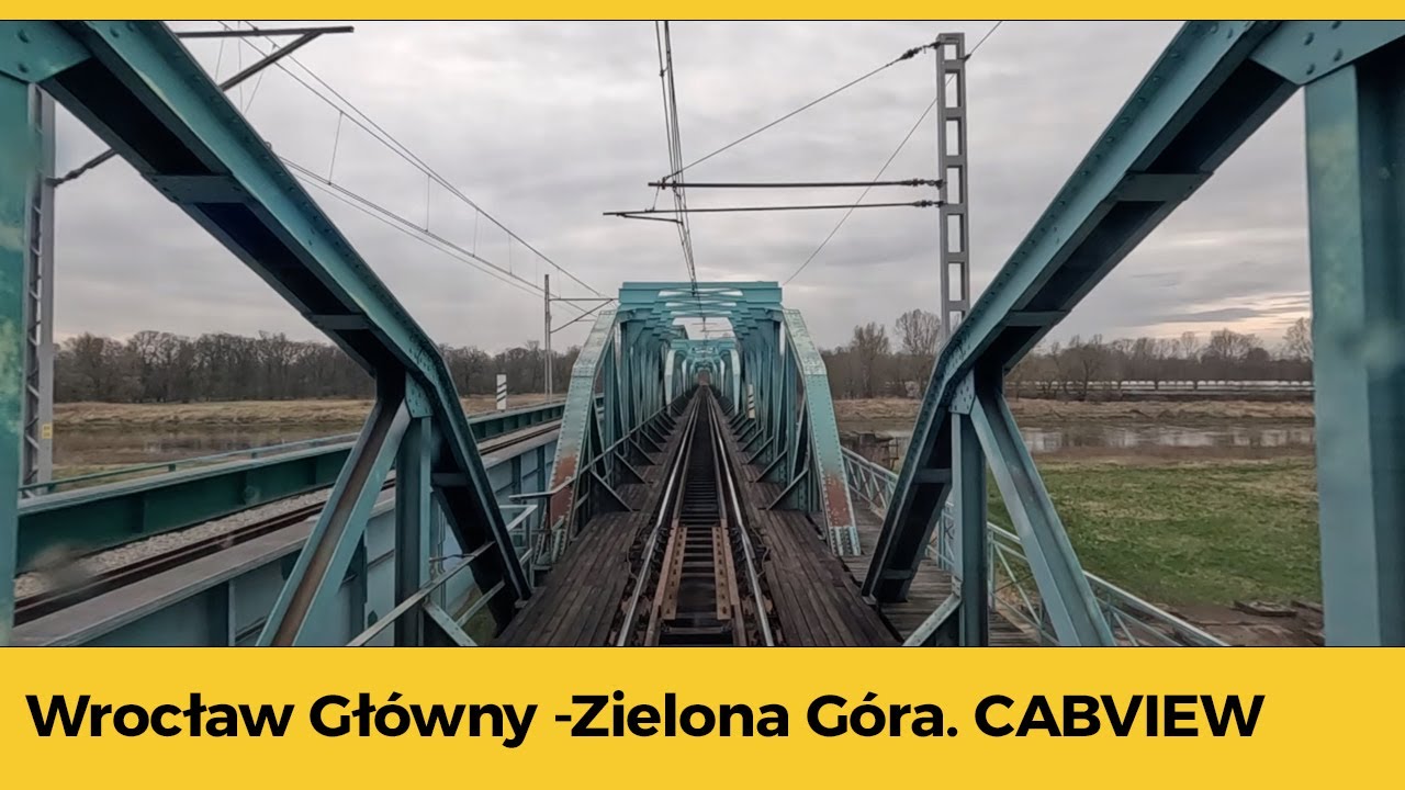 Wrocław Główny -  Zielona Góra Główna CABVIEW