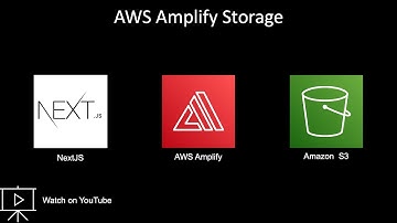 Amplify Storage with NextJS