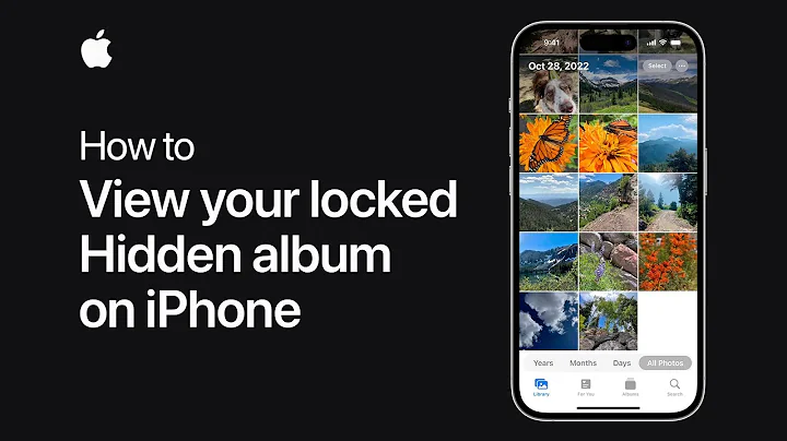 How to view your locked Hidden album on iPhone | Apple Support