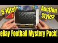 5 Hits In This Auction Style eBay Football Mystery Repack! INSANE Cards Shown - Too Good To Be True?